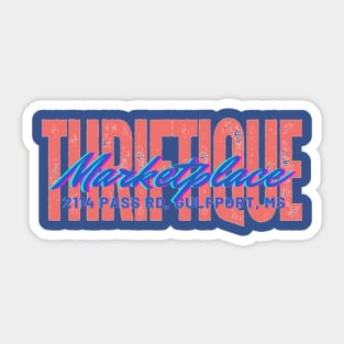 Thriftique Sticker